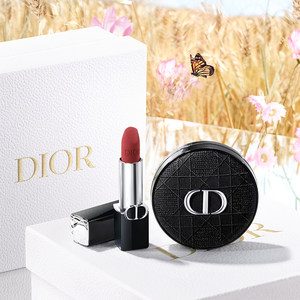 Dior迪奥锁定红唇礼盒口红气垫