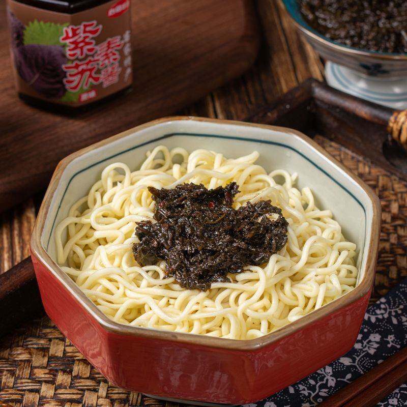 包邮糖YJV紫苏酱拌饭酱斋菜下素拌面无酱香辣无葱食蒜原味调料饭