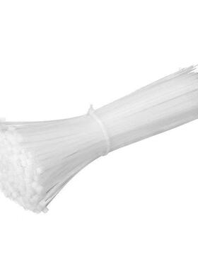 国家标准足量自锁尼龙扎带塑料易拉绑扎带白色固定座张紧器高强度