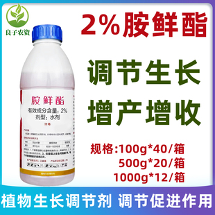 剑物丰2%胺鲜酯胺鲜脂番茄瓜果柑橘保花保果膨大着色植物生长调节