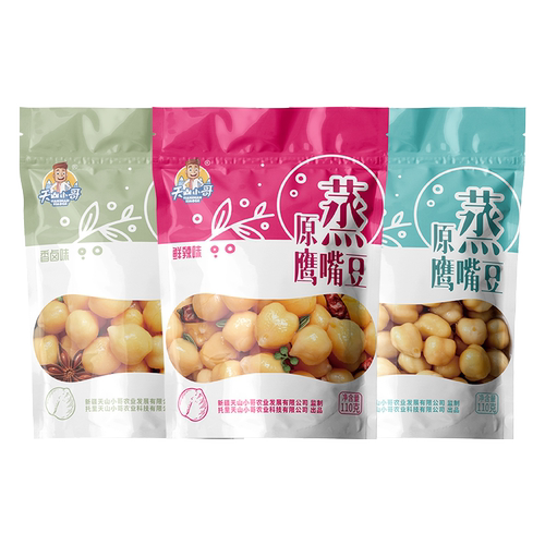 蒸鹰嘴豆非油炸高蛋白零食GI*3袋