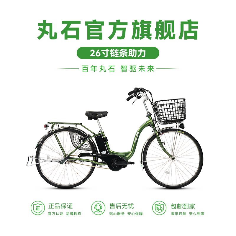 日本丸石助力自行车内变速