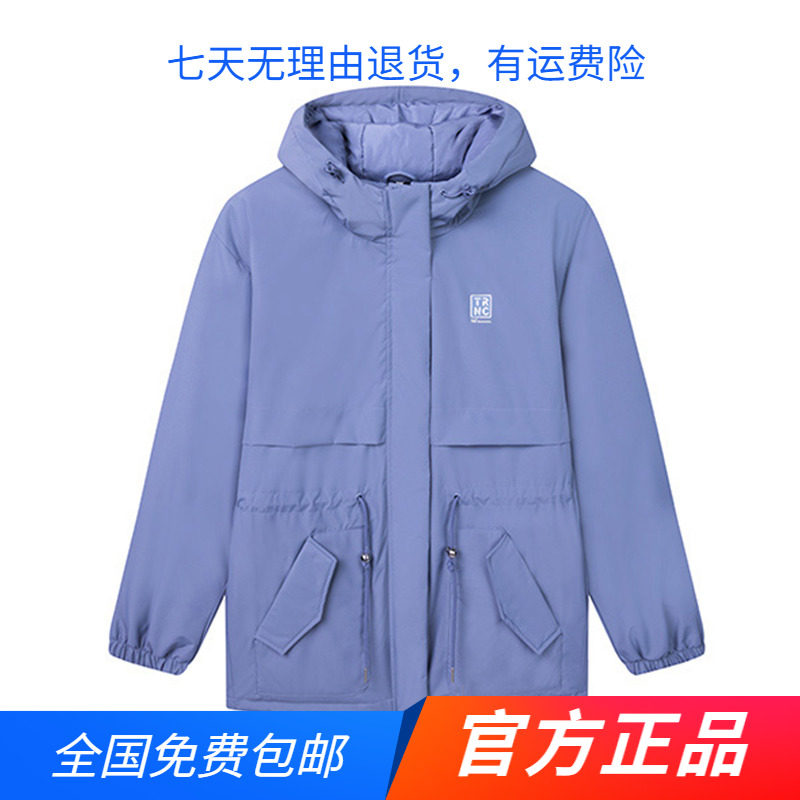 361棉服女2024秋冬新款宽松休闲连帽开衫夹克上衣防风保暖棉外套