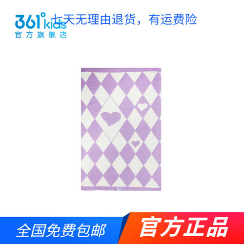 商场同款361童装女童保暖针织围脖2024秋冬季新款儿童时尚围巾