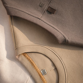 美式 复古重磅圆领珠地棉T恤宽松廓形半袖 短袖 马登工装 五分袖 男夏