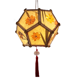 2026新款元宵节灯笼发光儿童手提小宫灯手工diy成品新年古风花灯