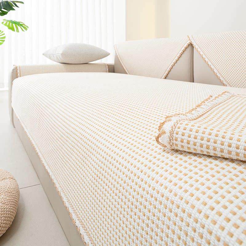 棉麻沙发垫四季通用盖布日系风2025新款现代棉麻沙发套罩盖布粗布