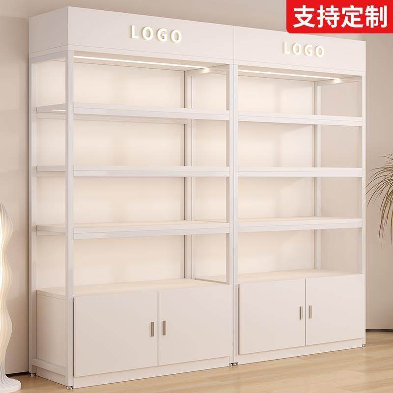 展示柜超市货架展示柜便利店多层零食产品展柜化妆品展示架置物架