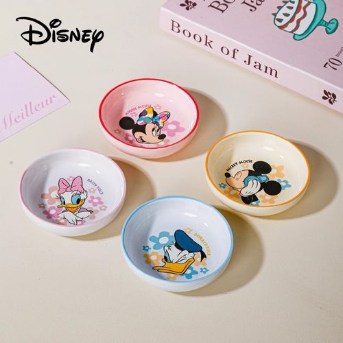迪士尼米奇系列缤纷陶瓷餐具味碟4只装