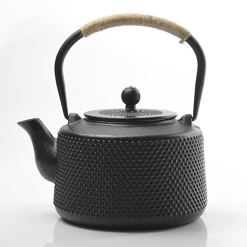 铁茶壶铸铁水壶生铁壶覆古泡茶围炉煮茶壶家用中式软装创意摆件