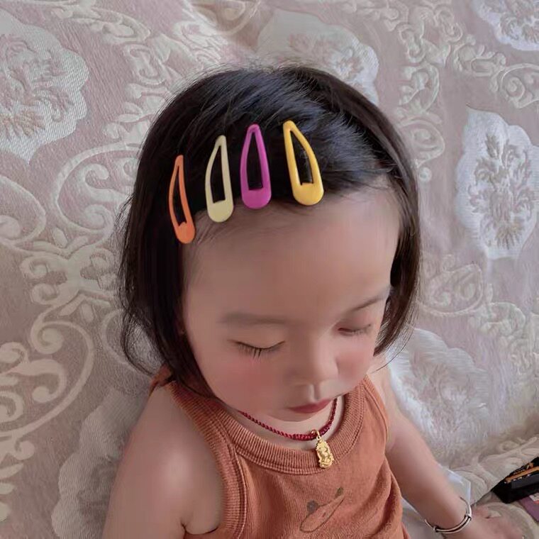 儿童少女糖果色网红可爱碎发夹