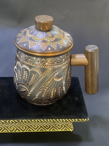 纯手工制作的茶壶一套送人