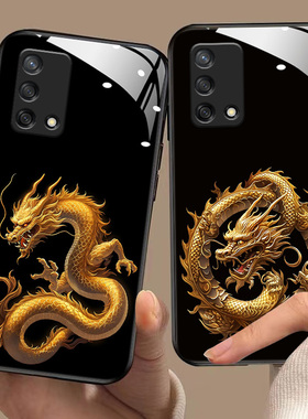 适用于oppof5手机壳f19pro/f15/f19/f9奢华高级opA7x龙年新款0pp0a7x国风欧珀f5软边液态玻璃壳oopoa男士商务