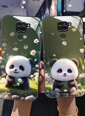 适用于红米10x手机壳22120RN86C新款玻璃壳M2004J7AC全包hm时尚女redmi10c/12C网红hongmi卡通4G/5g高级潮流