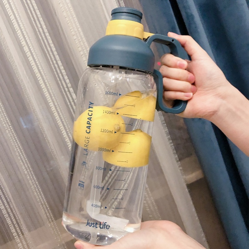 马克杯大容量水杯大号带刻度夏季