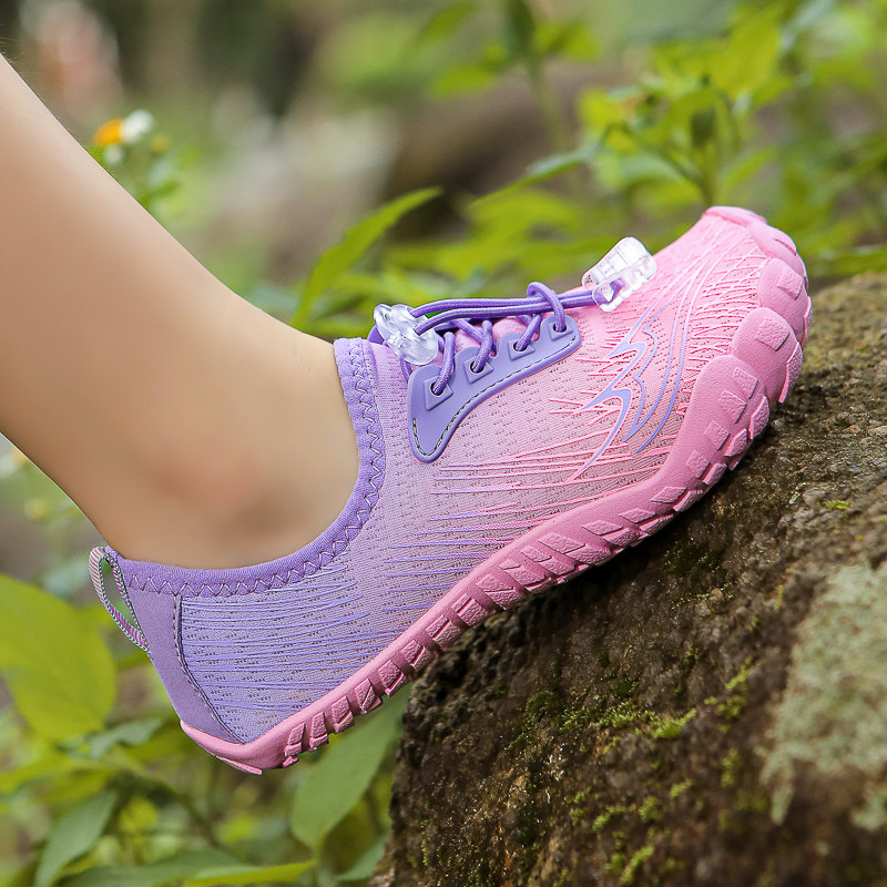 儿童沙滩鞋新款女童防滑速干游泳鞋赤足涉水鞋男孩户外溯溪鞋夏季