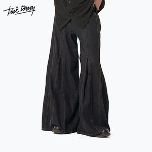 DozeDandy(DUE)开叉喇叭牛仔裤