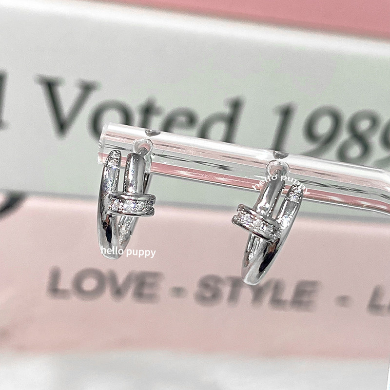 hellopuppy微镶小钉子耳扣超闪叠戴耳圈小众设计感简约耳饰耳扣女,饰品/流行首饰/时尚饰品新,耳环,淘宝优惠券,粉丝福利购,淘宝优惠卷