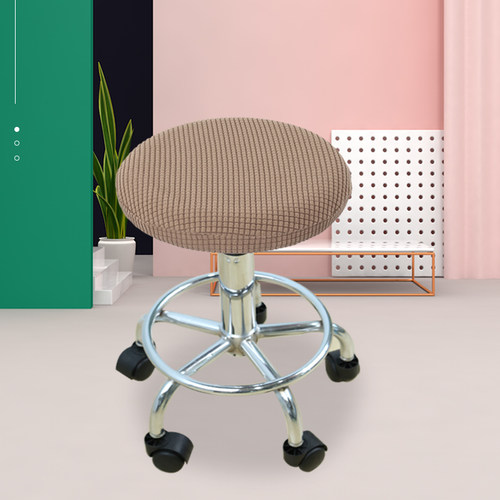 圆形升降酒吧美发店旋转凳子套