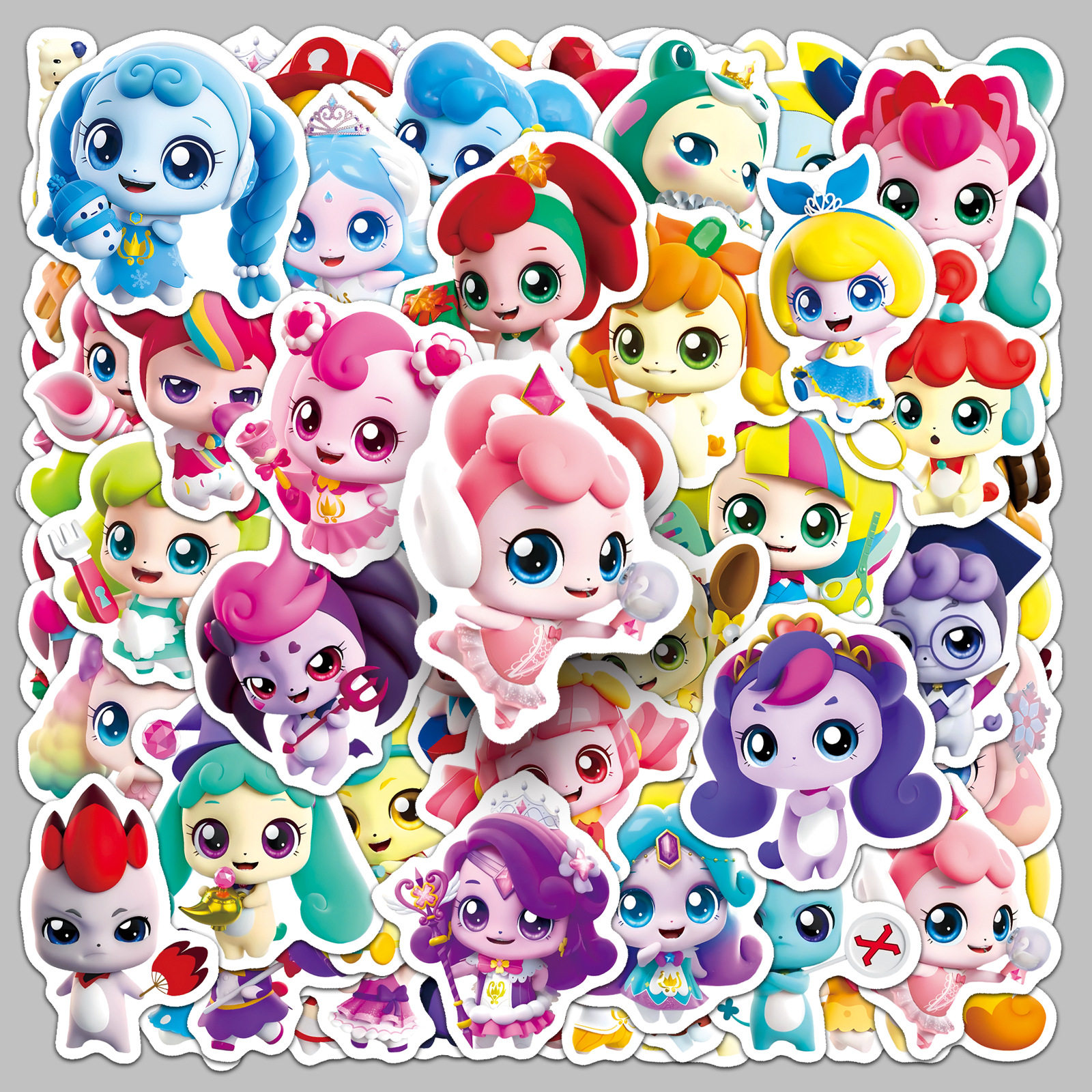 50张奇妙萌可贴纸Q版可爱童趣动画卡通涂鸦防水行李箱文具DIY贴纸,文具电教/文化用品/商务用品,贴纸/立体贴纸,淘宝优惠券,粉丝福利购,淘宝优惠卷