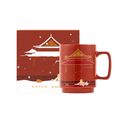 宫廷宝贝故宫的雪温感陶瓷杯