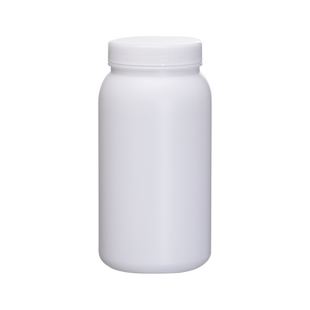 塑料大口圆瓶PE广口瓶样品瓶取样瓶HDPE白色黑色分装试剂瓶