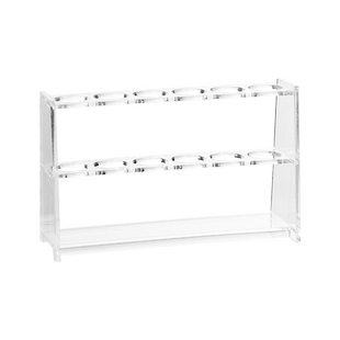 垒固有机玻璃比色管架实验室比色管支架单排双排10/25/50/100ml