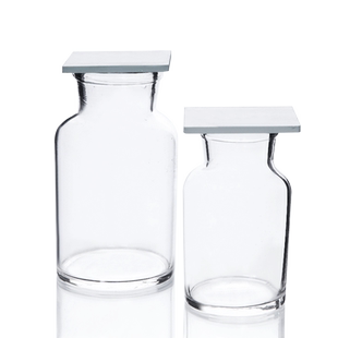 集气瓶气体收集瓶实验室磨砂盖气体瓶125ml/250ml/500ml/1000ml