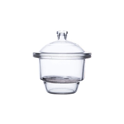 蜀牛玻璃干燥器透明棕色真空