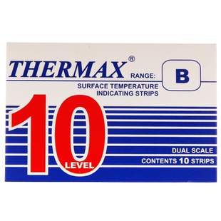 英国thermax进口测温纸 热敏温度试纸高温变色不可逆高温测温纸