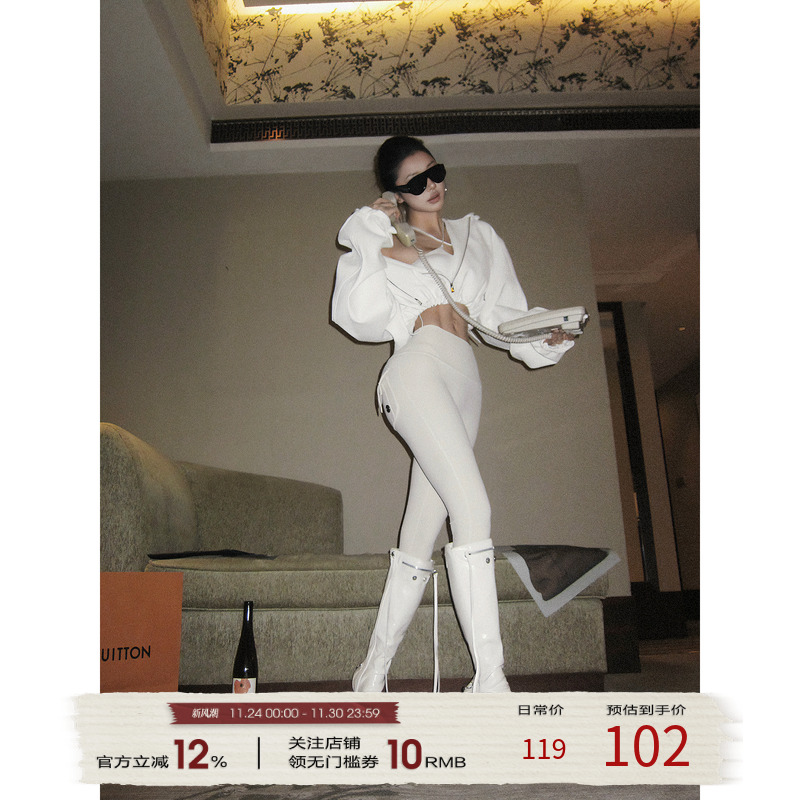 福尔尼斯悦 外穿瑜伽裤女2025早秋新款运动长裤显瘦提臀紧身裤子