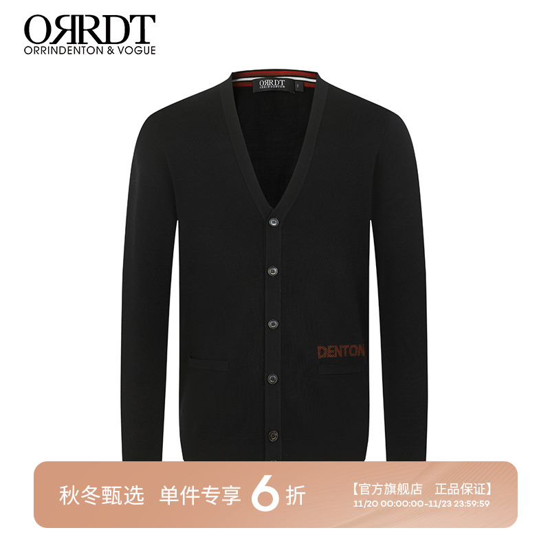 ORRDT开衫羊毛针织衫毛衣