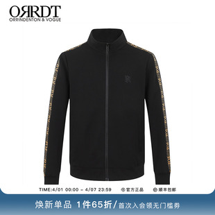 烫钻绣花休闲立领夹克衫 外套A05D1557 春夏新款 ORRDT澳林丹顿男装