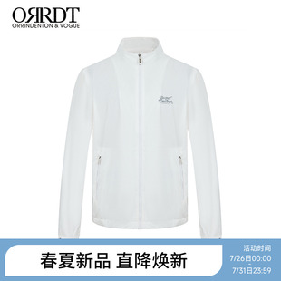 外套 ORRDT澳林丹顿男装 纯色立领夹克男2025年春季 新款 男休闲薄款