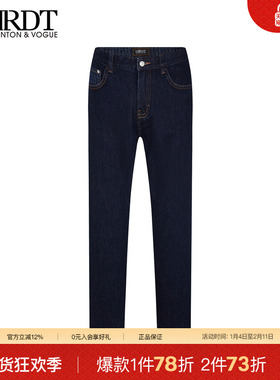 ORRDT澳林丹顿秋冬新款男士牛仔裤男装休闲长裤男装裤子A37E2456