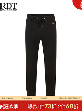 ORRDT澳林丹顿男装简约黑色百搭休闲裤男秋冬新款卫裤AT47D2122
