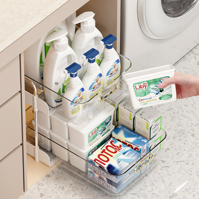 阳台下水槽置物架空间利用神器