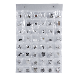 首饰收纳神器防氧化大容量壁挂耳环耳钉项链戒指黄金饰品展示挂袋