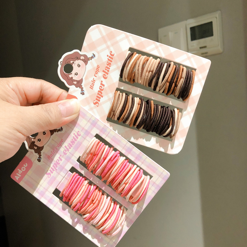 儿童日系女五彩小号皮筋头绳