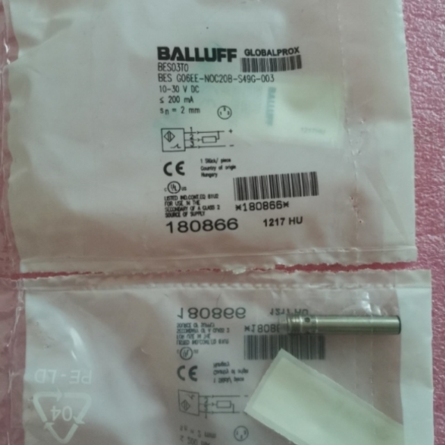 【议价】BALLUFF巴鲁夫 BES G06EE-NOC20B-S49G-003 BES03T0