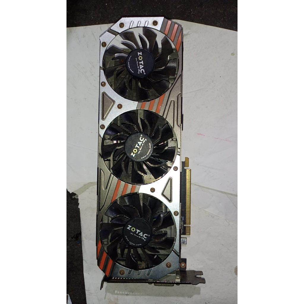 议价索泰GTX970-4GD5霹雳版显卡一张 12P独立供电.二