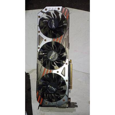 议价索泰GTX970-4GD5霹雳版显卡一张 12P独立供电.二