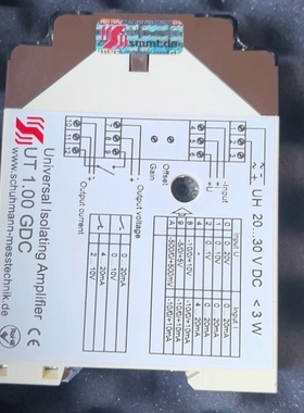 【议价】【议价】德国Schuhmann隔离放大器UT1.00G -转让