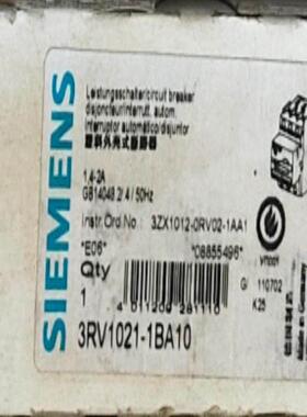 议价3RV1021-1BA10断路器1.4-2A（对付设备）