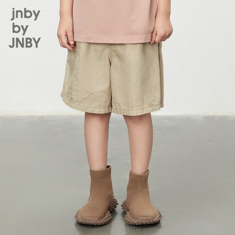 江南布衣童装牛仔裤短裤轻薄休闲简约宽松夏男女童儿童jnbybyj