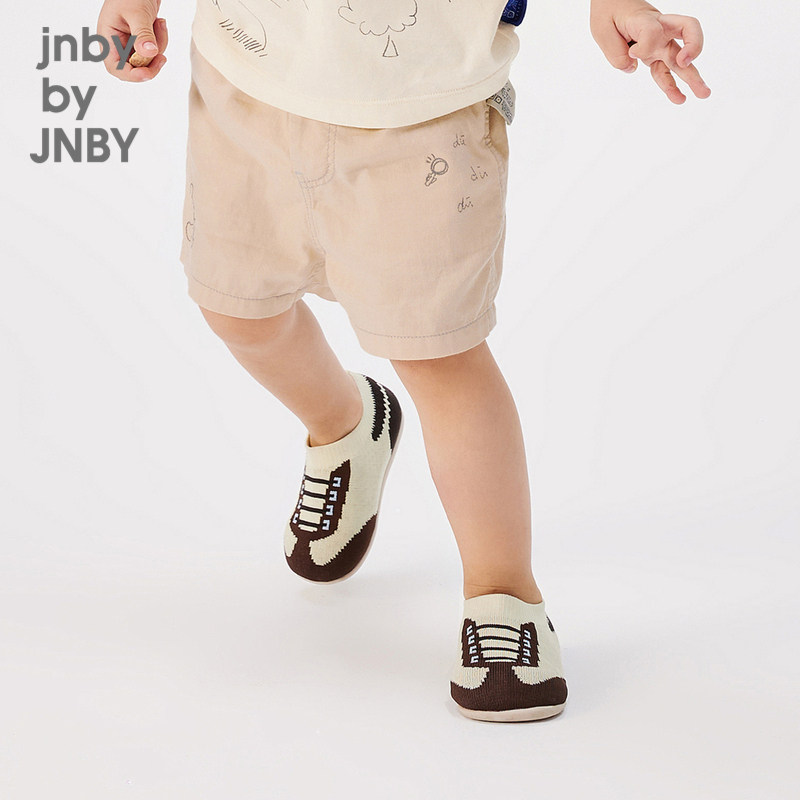 江南布衣婴童短裤直筒裤纯棉轻薄原创图案夏男童婴儿jnbybyjn