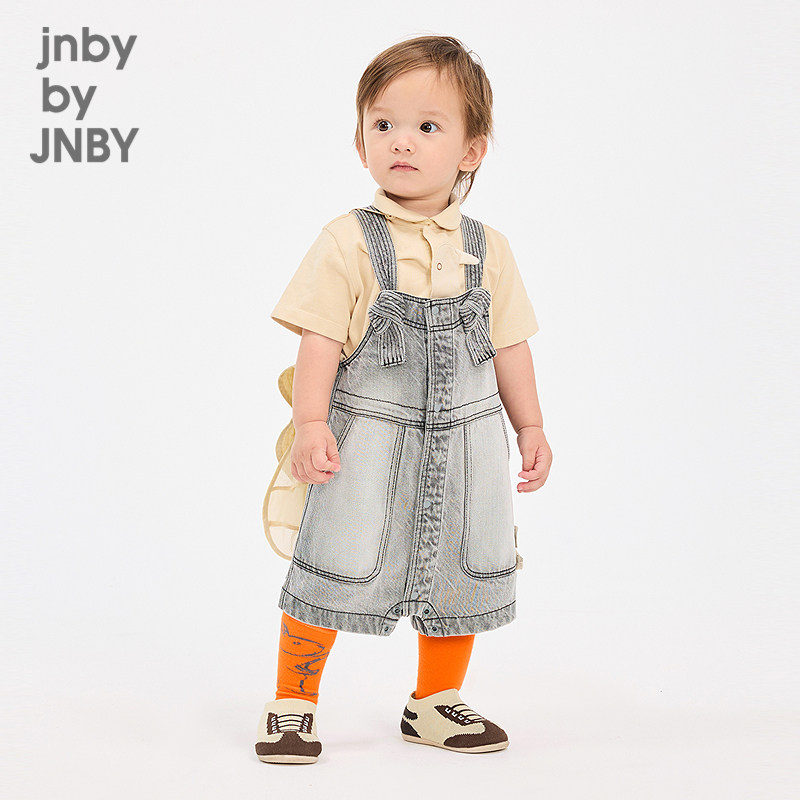 新款江南布衣婴童背带短裤25春男女童婴儿jnbybyjnbyYP