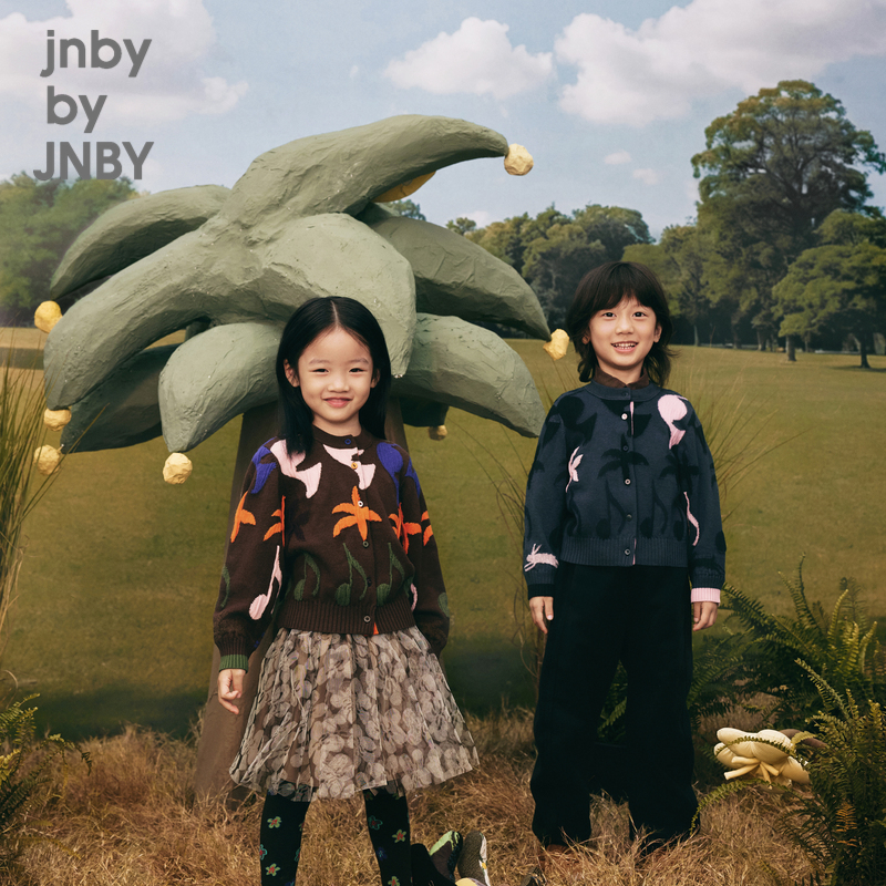 江南布衣童装短款亲子装毛衫