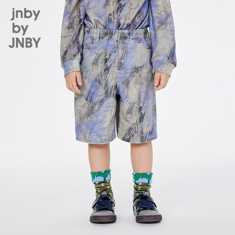 新款江南布衣童装直筒裤牛仔中裤25春男女童jnbybyjnby1P3E12790,童装/婴儿装/亲子装,儿童牛仔裤,淘宝优惠券,粉丝福利购,淘宝优惠卷