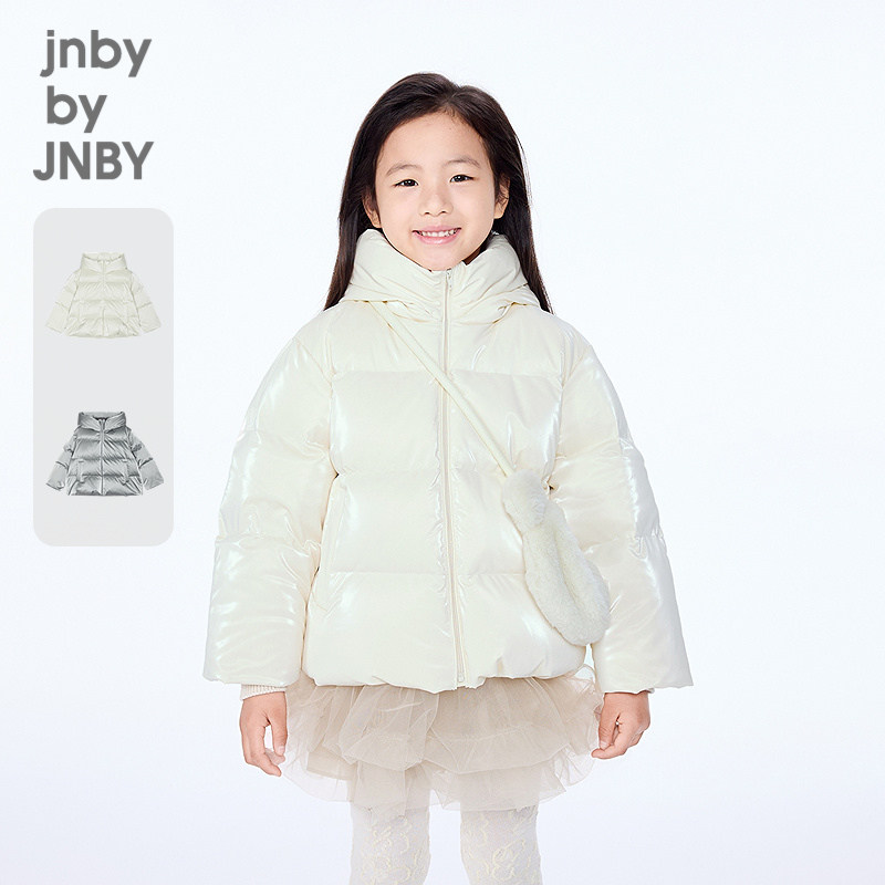 新款江南布衣童装短款羽绒服H型25冬男女童jnbybyjnby1PAC11110